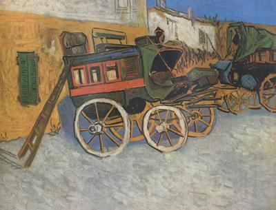 Vincent Van Gogh Tarascon Diligence (nn04) Spain oil painting art